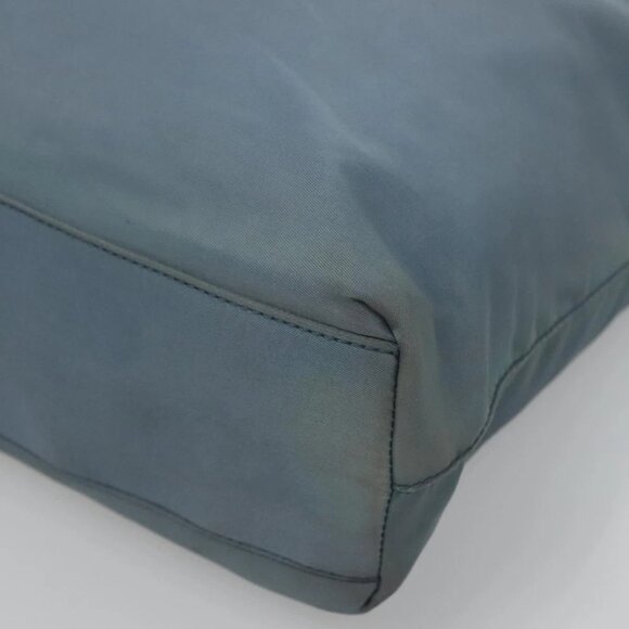 PRADA Tote Bag Nylon Light Blue Auth ti3069 - Picture 10 of 14
